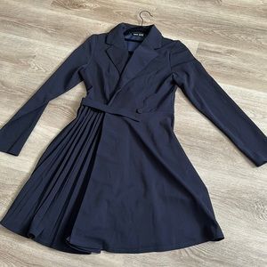 Navy shein dress in a size small NEVER WORN BRAND NEW
